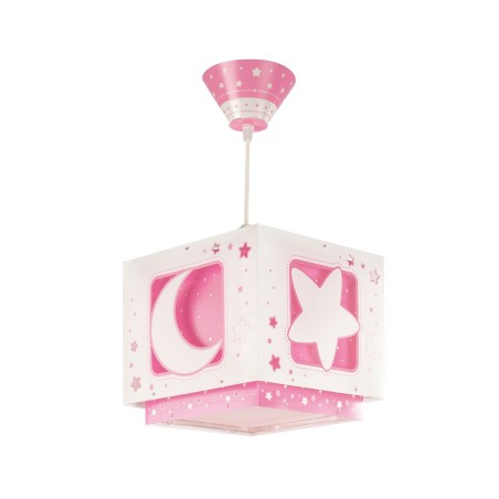 Παιδικό Φωτιστικό Οροφής Μονόφωτο Ango Pink Moon 63232 S