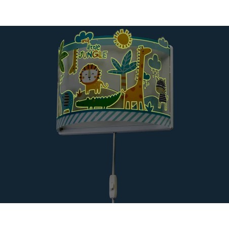 Παιδική Απλίκα Τοίχου Ango My Little Jungle 76118