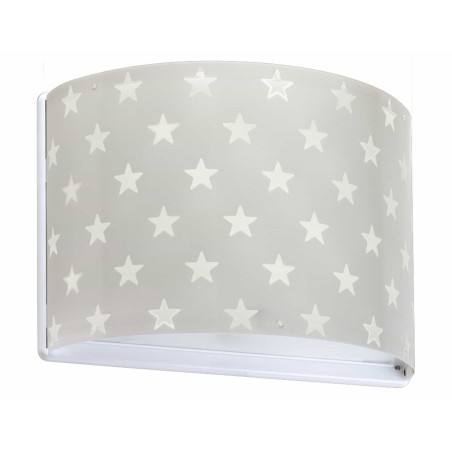 Παιδική Απλίκα Τοίχου Ango Stars Gray 81218 E