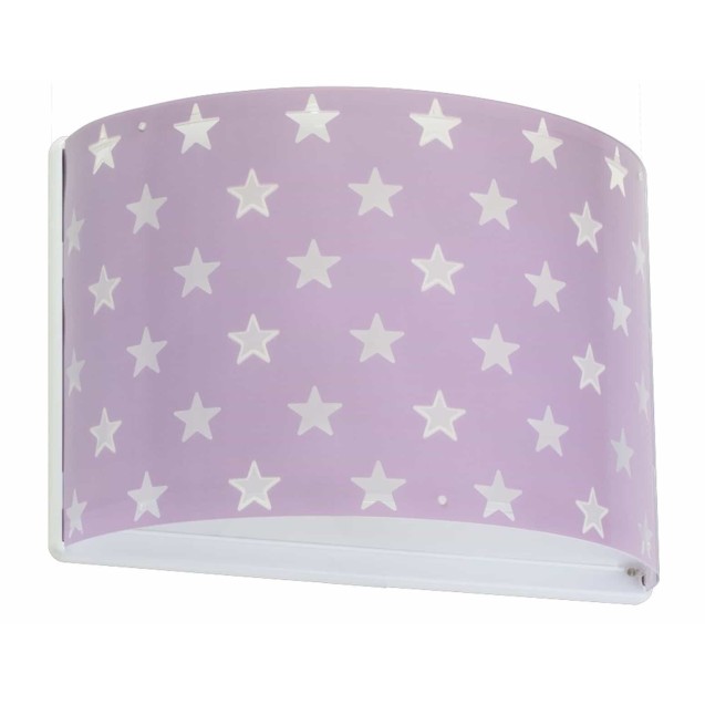 Παιδική Απλίκα Τοίχου Ango Stars Lilac 81218 L