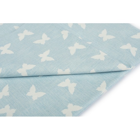 Σετ Σεντόνια Μονά 3 Τεμαχίων Dimcol Butterfly 54 Blue...