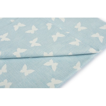 Σετ Σεντόνια Μονά 3 Τεμαχίων Dimcol Butterfly 54 Blue 160x240