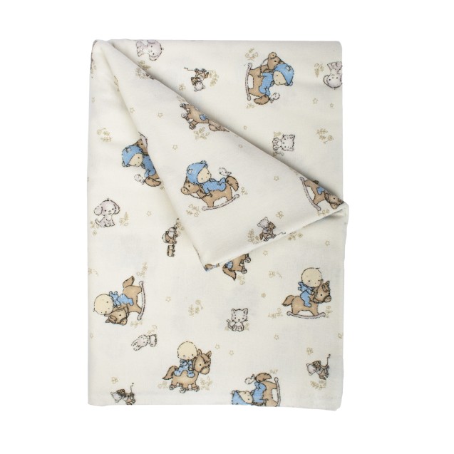 Σετ Σεντόνια Φανελένια Μονά 3 Τεμαχίων Dimcol...