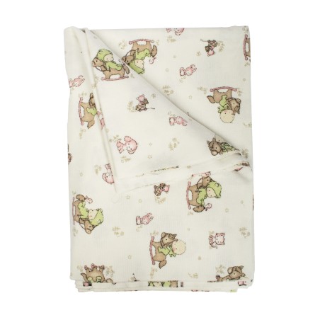Βρεφική Παπλωματοθήκη Φανελένια Dimcol Baby 03 120x160