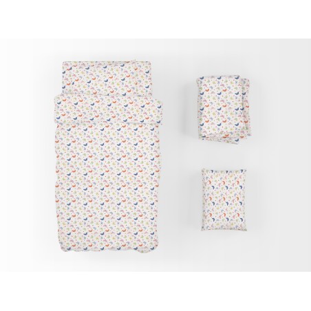 Παπλωματοθήκη Μονή Dimcol Butterfly 49 Rotary Print 160x240