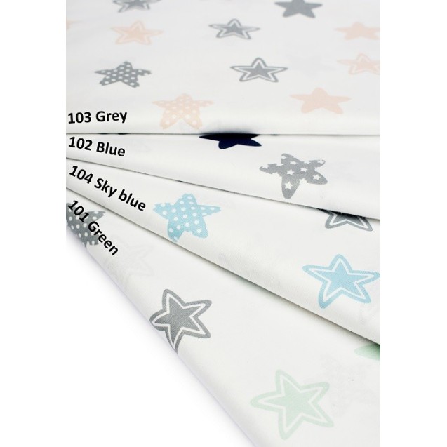 Μαξιλαροθήκη Dimcol Star 101 Green 50x70