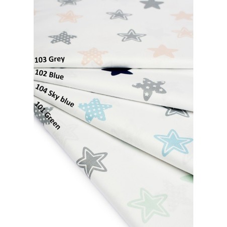 Μαξιλαροθήκη Dimcol Star 102 Blue 50x70