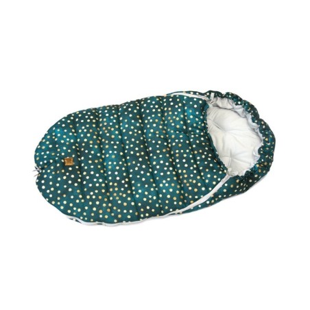 Ποδόσακος Kadaro Green Polka Dots SPW018