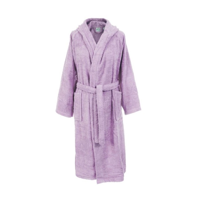 Μπουρνούζι Με Κουκούλα Dimcol 3010 Μωβ