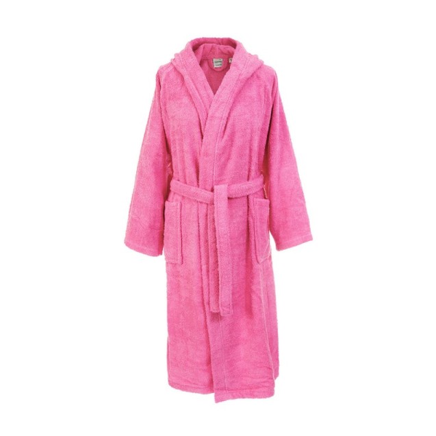 Μπουρνούζι Με Κουκούλα Dimcol 3010 Ροζ