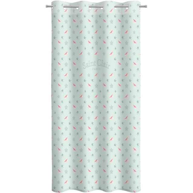 Κουρτίνα Saint Clair Rosie Mint 160x240