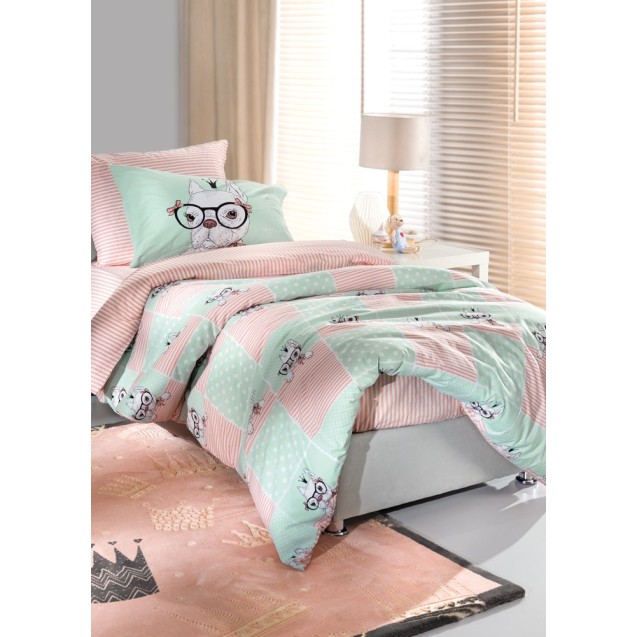 Σετ Σεντόνια Μονά Saint-Clair Rosie Mint 160x260