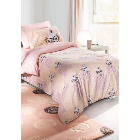 Σετ Σεντόνια Μονά Saint-Clair Rosie Pink 160x260