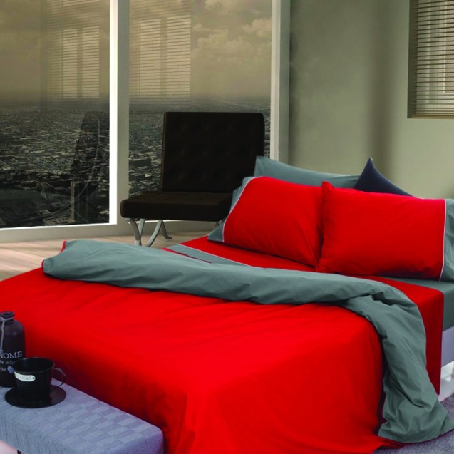 Πάπλωματοθήκη Υπέρδιπλη Sb Home Simi Rubby 225x240