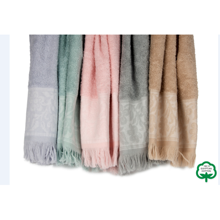 Σετ Πετσέτες 3 Τεμαχίων Dimcol Νέμεσις 13 Ροζ