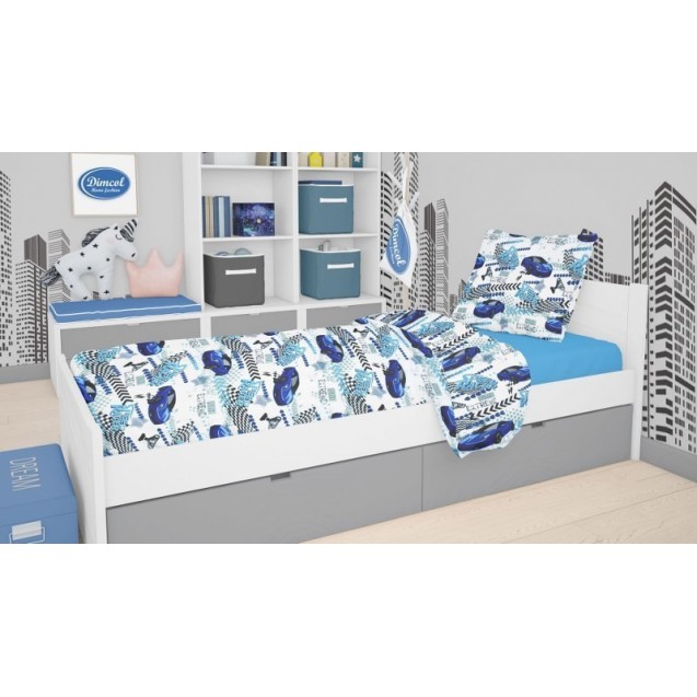 Παπλωματοθήκη Μονή Dimcol Speed Racer 291...