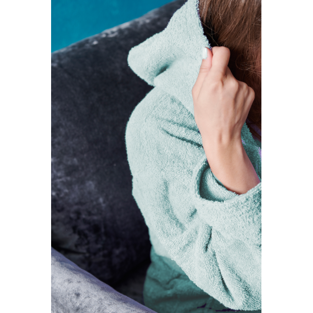 Μπουρνούζι Κοντό Με Κουκούλα Palamaiki Funky Misty