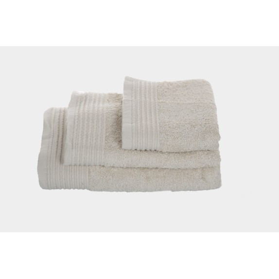 Σετ Πετσέτες 3 Τεμαχίων Anesis Beige