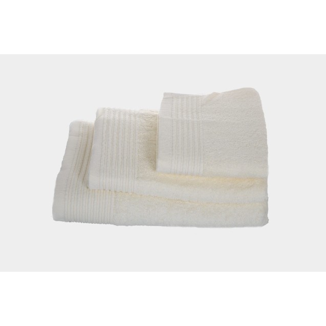 Σετ Πετσέτες 3 Τεμαχίων Anesis Cream