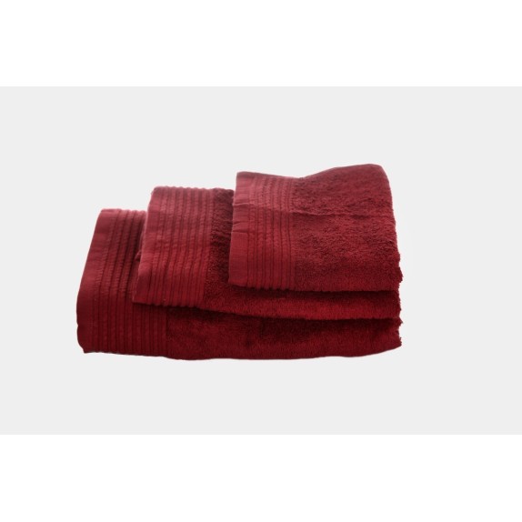 Πετσέτα Προσώπου Anesis Burgundy 50x100