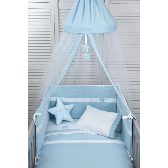 Σετ Πάπλωμα & Πάντα Baby Oliver Des. 371 - Muslin Ciel