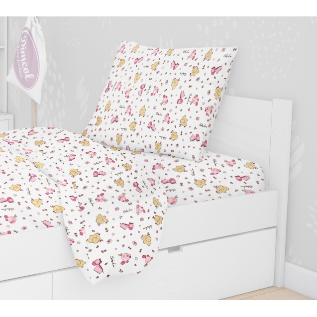 Πάπλωμα Μονό Dimcol Elephant 172 Pink 160x240