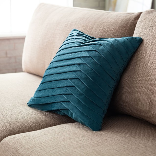 Μαξιλαροθήκη Διακόσμησης Gofis Home Milena Μπλε...