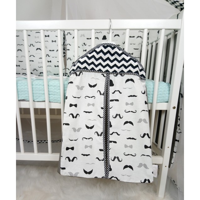 Θήκη Για Πάνες Ninna Nanna Bebe Moustache 55x42