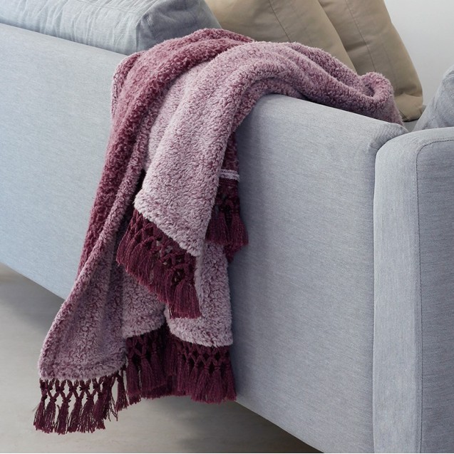 Κουβέρτα Καναπέ με Γούνα Sherpa Melinen Twiggy...