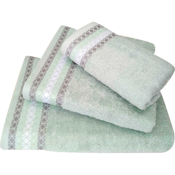 Σετ Πετσέτες Μπάνιου 3 Τεμαχίων Morven 2010 Μέντα
