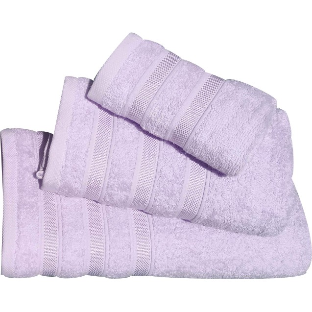 Σετ Πετσέτες Μπάνιου 3 Τεμαχίων Morven 1908 Λιλά