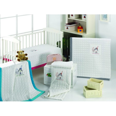 Κουβέρτα Fleece Αγκαλιάς Morven Peques 209 Φούξια 80x110