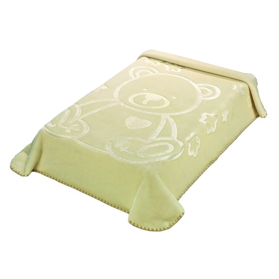 Κουβέρτα Βελουτέ Ανάγλυφη Κούνιας Morven Colour Kid's Ι97...