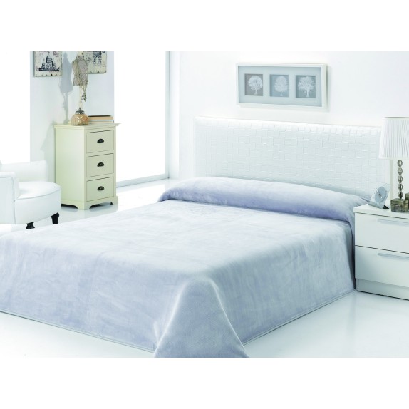 Κουβέρτα Βελουτέ Υπέρδιπλη Morven Dolcce B93 Γκρι 220x240