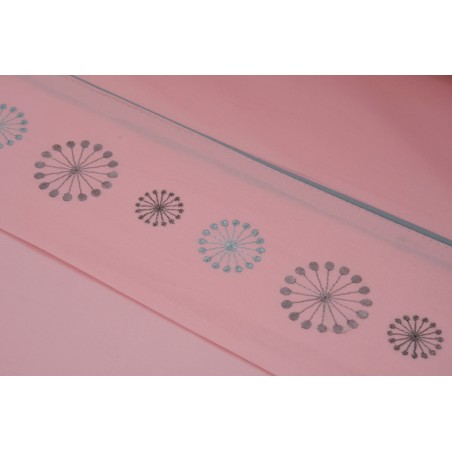 Σετ Σεντόνια Μονά Morven Star Ροζ 170x270