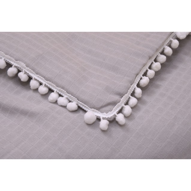 Πάπλωμα Κούνιας Morven Lolly 1904 Γκρι 80x120