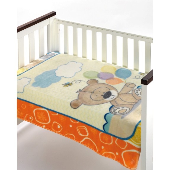 Κουβέρτα Βελουτέ Αγκαλιάς Morven Piccola 277 Πορτοκαλί...