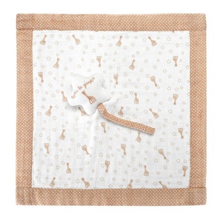 Πανάκι Παρηγοριάς με Κλιπ Πιπίλας & Μασητικό Δακτύλιο Sophie La Girafe S220130