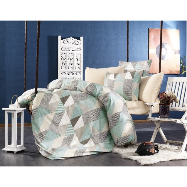 Παπλωματοθήκη Υπέρδιπλη Dimcol Geometrical 330...