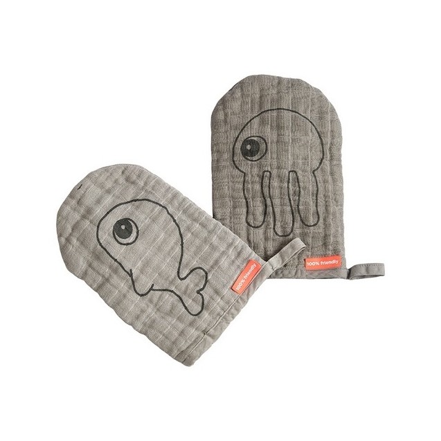 Σετ Γάντια Πλυσίματος 2 Τεμαχίων Done by Deer...