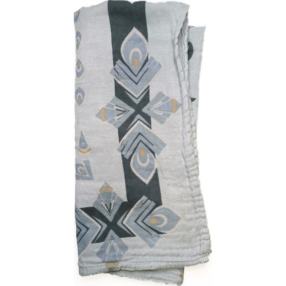 Κουβέρτα Μουσελίνα Elodie Details Everest Feathers 80x80...