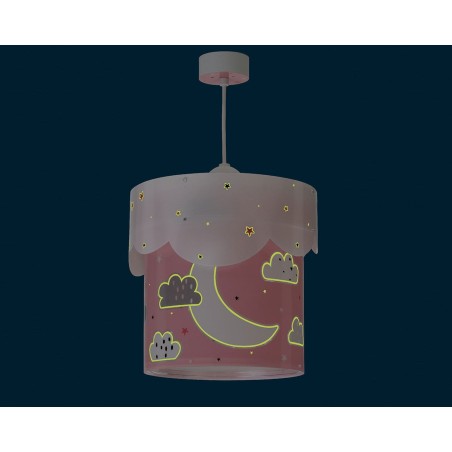 Παιδικό Φωτιστικό Οροφής Ango Moon Pink 61232 S