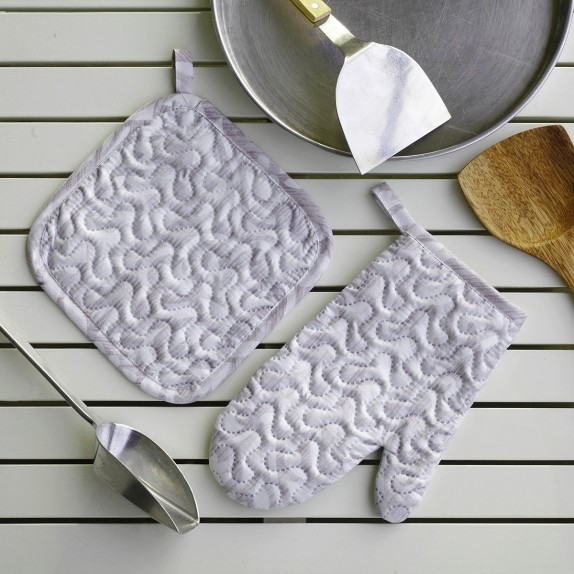 Σετ Πιάστρα Και Γάντι Melinen Madison Εμπριμέ