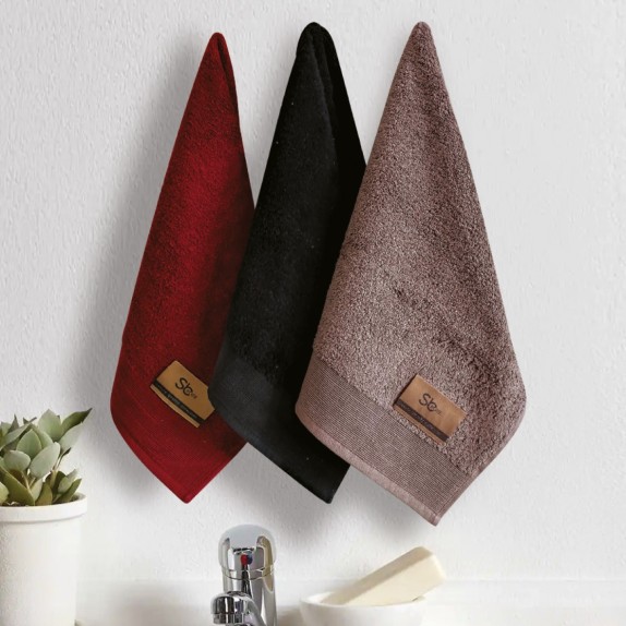 Σετ Πετσέτες Χεριών 3 Τεμαχίων Sb Home Elegante No 1