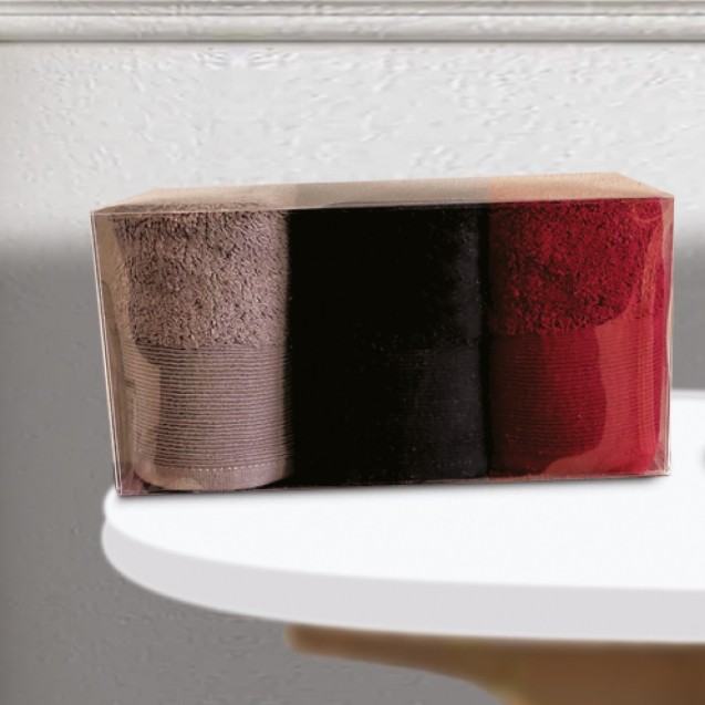 Σετ Πετσέτες Χεριών 3 Τεμαχίων Sb Home Elegante...