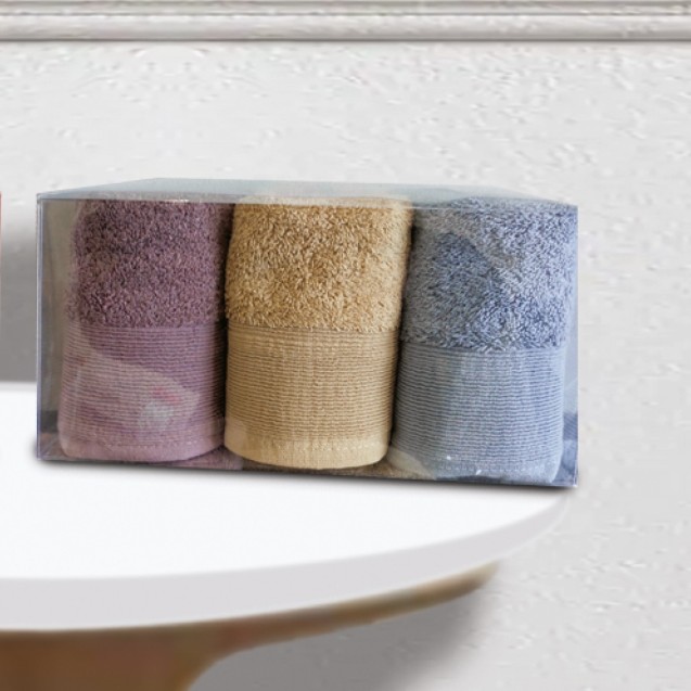 Σετ Πετσέτες Χεριών 3 Τεμαχίων Sb Home Elegante...