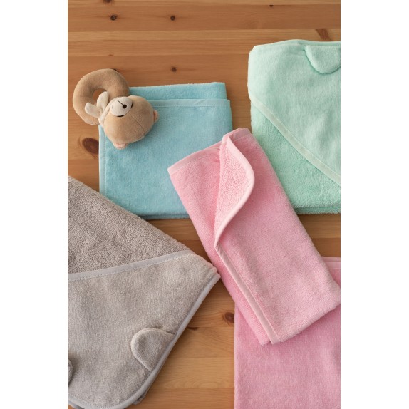 Σετ Βρεφικές Κάπες 2 Τεμαχίων Palamaiki Baby Bath Robin...