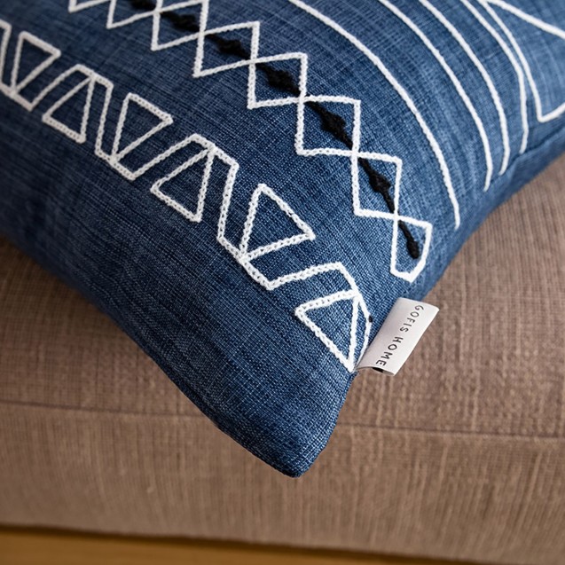 Μαξιλαροθήκη Διακόσμησης Gofis Home Edna 43x43...