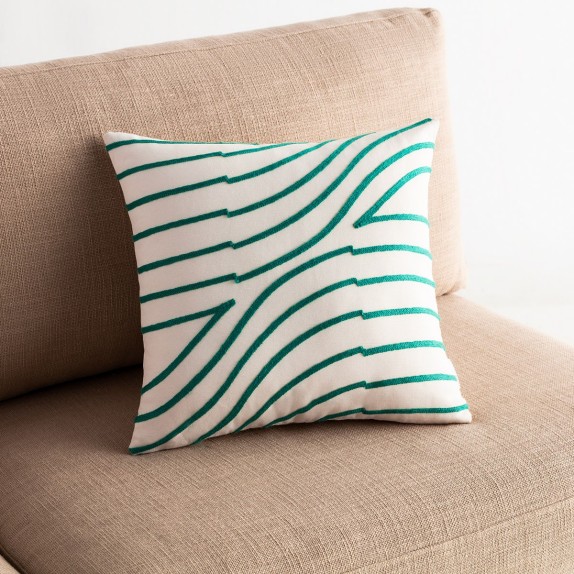 Μαξιλαροθήκη Διακόσμησης Gofis Home Amon 43x43 Aqua 261/11