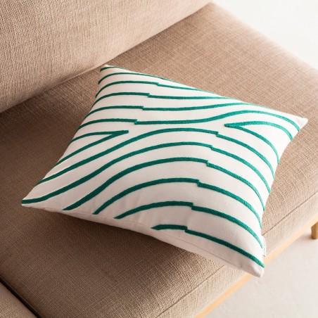 Μαξιλαροθήκη Διακόσμησης Gofis Home Amon 43x43 Aqua 261/11